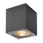 SLV Big Theo Deckenleuchte Aluminium Anthrazit 21W 2000lm - 830 Warmweiß