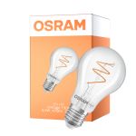 Osram Vintage 1906 LED Classic Slim E27 Birne Fadenlampe Klar 4.6W 470lm - 922 Extra Warmweiß | Höchste Farbwiedergabe - Dimmbar - Ersatz Für 40W