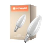 Ledvance LED Classic E14 Kerze Fadenlampe Matt 3.8W 806lm - 827 Extra Warmweiß | Ersatz Für 60W