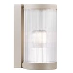 Nordlux Coupar Wandleuchte Aluminium Sanded | IP54 - Geeignet für E27