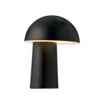 DFTP by Nordlux Tischlampe Faye Metall Schwarz 1W 300lm - 827 Extra Warmweiß | 173mm - Touch Dimmbar