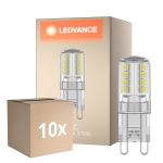 Mehrfachpackung 10x Ledvance Performance LED Capsule Klar G9 2.6W 320lm - 827 Extra Warmweiß | Ersatz Für 30W