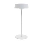 Eglo Tischlampe Simeri Solar Stahl Weiß 3W 250lm - 830-860 Abstimmbares Weiß | IP44 - Berührungsdimmbar - USB-C