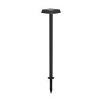 Eglo Erdspießleuchte Dreoli Solar Schwarz 8W 1030lm - 830 Warmweiß | IP65 - Bewegungssensor