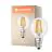 Ledvance Classic LED E14 Birne Fadenlampe Klar 4.2W 470lm - 927 Extra Warmweiß | Höchste Farbwiedergabe - Dimmbar - Ersatz für 40W