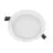 Ledvance Downlight Slim Alu Weiß 13W 1300lm 90D - 830 Warmweiß | Ausschnitt 150mm - IP44 