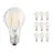 Mehrfachpackung 10x Ledvance Classic LED E27 Birne Fadenlampe Klar 7.5W 1055lm - 827 Extra Warmweiß | Dimmbar - Ersatz für 75W