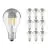 Mehrfachpackung 10x Ledvance  Classic LED E27 Birne Fadenlampe Spiegel 6.5W 650lm - 827 Extra Warmweiß | Ersatz Für 50W