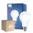 Mehrfachpackung 4x Philips Classic LED Glühbirne E27 Birne Matt 17.5W 2452lm - 827 Extra Warmweiß | Ersatz für 150W