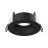 Noxion LED-Spot Ares Tief ring Schwarz - mit Innenring Schwarz | Ausschnitt 68mm - incl. GU10 Fitting