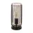 Eglo Tischlampe Roccamena Schwarz, Bernstein | Geeignet für 1x E27