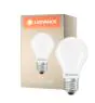 Ledvance Classic LED E27 Birne Fadenlampe Matt 7.5W 1055lm - 840 Kaltweiß | Dimmbar - Ersatz für 75W