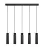 Nordlux Tilo Pendelleuchte Metall Schwarz | Geeignet für 5x GU10
