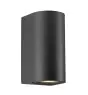 Nordlux Canto Wandleuchte Aluminium Schwarz Up & Down | Geeignet für 2x GU10