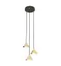 Emibig Pendelleuchte Elit Stahl Gold | Geeignet für 3x GX53 - Max 10W