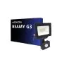 Noxion LED-Scheinwerfer Beamy G3.1 Schwarz 20W 2200lm 100D - 830 Warmweiß | IP44 - Bewegungs- und Lichtsensor - Symmetrisch 