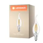 Ledvance Classic LED E14 Kerze Fadenlampe Klar 3.4W 470lm - 827 Extra Warmweiß | Ersatz Für 40W