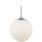 Nordlux Pendelleuchte Cafe 30 E27 Silber - Glas | Max. 25W