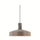 Nordlux Elvas Marble Pendelleuchte Metall Braun | Geeignet für 1x E27
