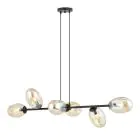 Emibig Pendelleuchte Pandora Stahl Schwarz | Geeignet für 6x E14 - Max 10W