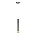 Emibig Pendelleuchte Kibo Stahl Schwarz | Geeignet für 1x GU10 - Max 10W