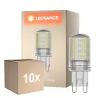 Mehrfachpackung 10x Ledvance Performance LED Capsule Klar G9 4.2W 470lm - 840 Kaltweiß | Ersatz Für 40W