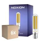 Mehrfachpackung 6x Noxion LED HID Ersatz Für SON-T/NAV-T Röhrenförmig Fadenlampe E40 38W 7200lm - 730 Warmweiß | Ersatz Für 125W