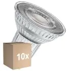 Mehrfachpackung 10x Ledvance LED-Spot GU10 PAR16 6.1W 575lm 60D - 930 Warmweiß | Höchste Farbwiedergabe - Dimmbar - Ersatz Für 80W