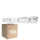 Mehrfachpackung 10x Ledvance LED Feuchtraumleuchte Feuchtigkeitsdicht Value 9W 1080lm - 840 Kaltweiß | 60cm 