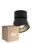 Mehrfachpackung 6x Nordlux Pitcher Spot Metall Schwarz | Geeignet für GU10