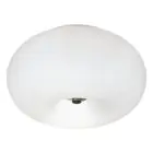Eglo Deckenleuchte Optica Stahl Satin-Nickel | Geeignet für 2x E27