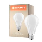 Ledvance Classic LED E27 Poire Filament Dépolie 17W 2452lm - 827 Blanc Très Chaud | Équivalent 150W