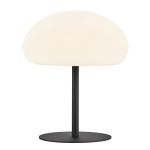 Nordlux Lampe De Chevet Sponge Batterie Noir 6.8W 450lm - 827 Blanc Très Chaud | 3 Niveaux De Gradation Dimmable