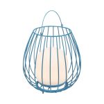 Nordlux Lampe De Chevet Jim To-Go Portable Batterie Bleu 3W 300lm - 827 Blanc Très Chaud | 3 Niveaux De Gradation Dimmable 