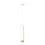 Emibig Suspension Luminaire Kibo Acier Blanc | Convient pour 1x GU10 - Max 10W