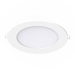 Noxion Downlight LED Slim V2.0 12W 1200lm 120D - 840 Blanc Froid | 170mm - Diamètre 150mm - IP44 - 1-10v Dimmable 