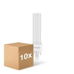 Lot 10x Noxion Lucent PL-C LED 5.2W - 830 Blanc Chaud | 2-Pins - Équivalent 18W