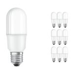 Lot 10x Ledvance Classic LED E27 Linéaire Dépolie 9W 1050lm - 840 Blanc Froid | Équivalent 75W