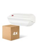 Lot 4x  Philips LED Sécurité Coreline BWC110 Blanc 9W 900lm - 830 Blanc Chaud | 242x110mm - IP54 - Détecteur De Lumière