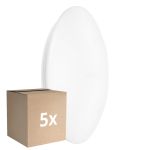 Lot 5x Ledvance Hublot LED Surface CIRCULAR 500 PS Blanc 42W 3500lm - 840 Blanc Froid | IP44