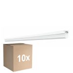 Lot 10x Ledvance Réglette LED Linear Compact 20W 2000lm - 840 Blanc Froid | 120cm