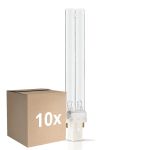 Lot 10x Philips PL-S 9W - UV-C | 2-Pins