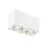 SLV Triledo Double Plafonnier Aluminium Blanc | Convient pour 2x GU10 