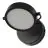 Ledvance Decor Puck Applique Murale Noir 11W 370lm - 930 Blanc Chaud | Meilleur Rendu Des Couleurs