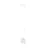 Emibig Suspension Luminaire Glam Acier Blanc | Convient pour 1x E14 - Max 10W