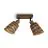Good&Mojo Plafonnier Java Bambou Brun | Convient pour 2x E27 