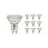 Lot 10x Noxion Spot LED GU10 PAR16 5.5W 560lm 36D - 830 Blanc Chaud | Équivalent 75W