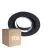Lot 10x Noxion Encastré Spot Drome MR16 inclinable Noir | Diamètre 69mm - GU10 Culot