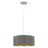 Eglo Suspension Luminaire Maserlo Acier Nickel Satiné | Convient pour 3x E27