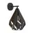 Eglo Applique Murale Carlton 1 Acier Noir Cuivre | IP20 - Convient pour 1x E27 